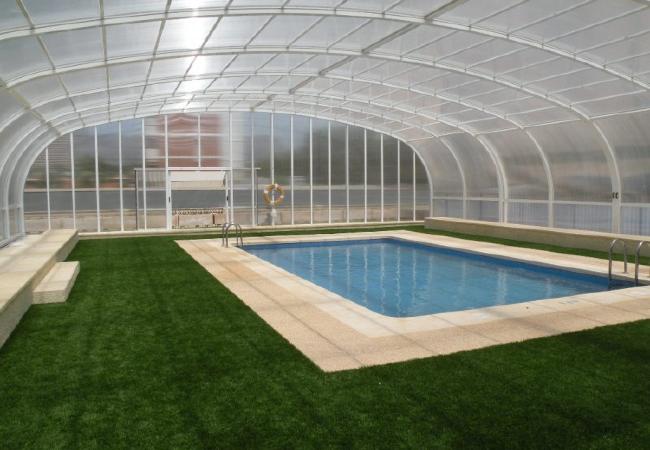 piscina climatizada invierno fincas arena alquiler vacacional