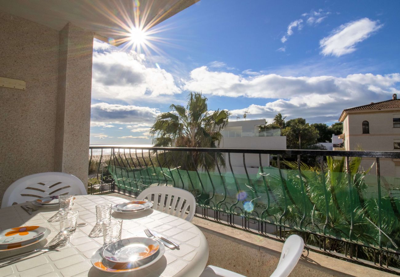 Apartamento en Alcoceber / Alcossebre - PRIMERA LÍNEA PLAYA CARGADOR - Playamar 1021