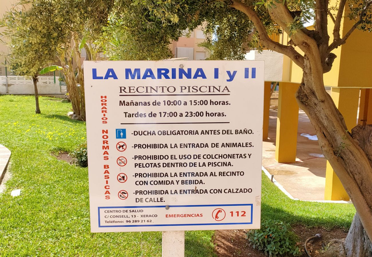 Apartamento en Xeraco Playa - La Marina II 6ºA