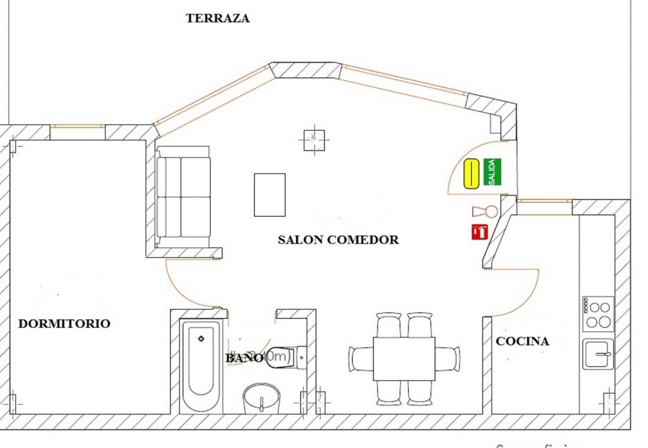 Apartamento en Isla - 4204-P La Arena