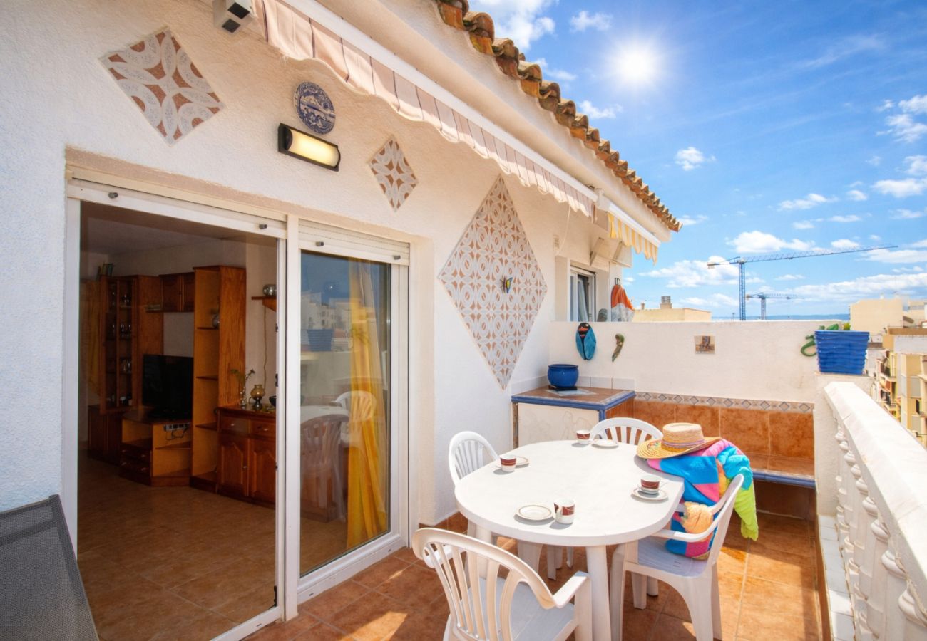 Apartamento en Alcoceber / Alcossebre - Atico con terraza en el CENTRO DE ALCOSSEBRE