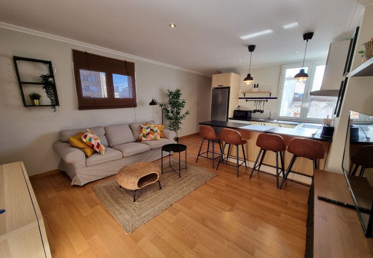 Apartamento en Gijón - 123A - A un paso de la playa, muy luminoso