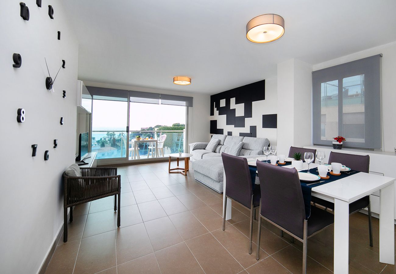 Comedor Edificio Borumbot 4 Vistas Mar