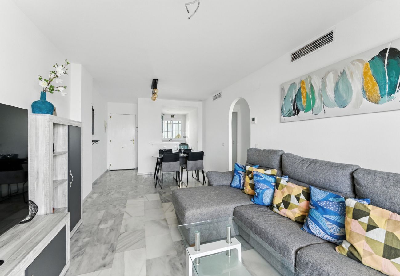 Apartamento en San Luis de Sabanillas - 3003 Beachfront Duplex Penthouse with Stunning Sea