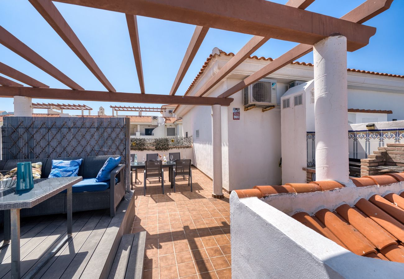 Apartamento en San Luis de Sabanillas - 3003 Beachfront Duplex Penthouse with Stunning Sea