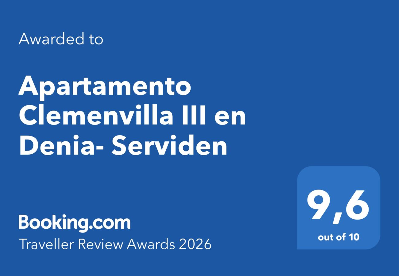 Apartamento en Denia - CLEMENVILLA III BL.A-1-2