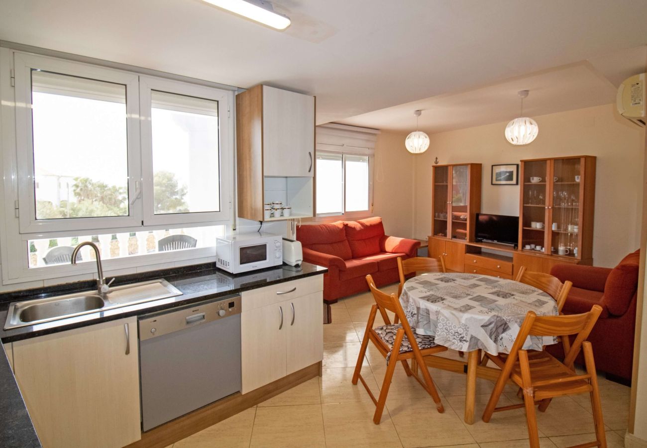 Apartamento en Alcoceber / Alcossebre - Apartamento con terraza y piscina - Marcomar