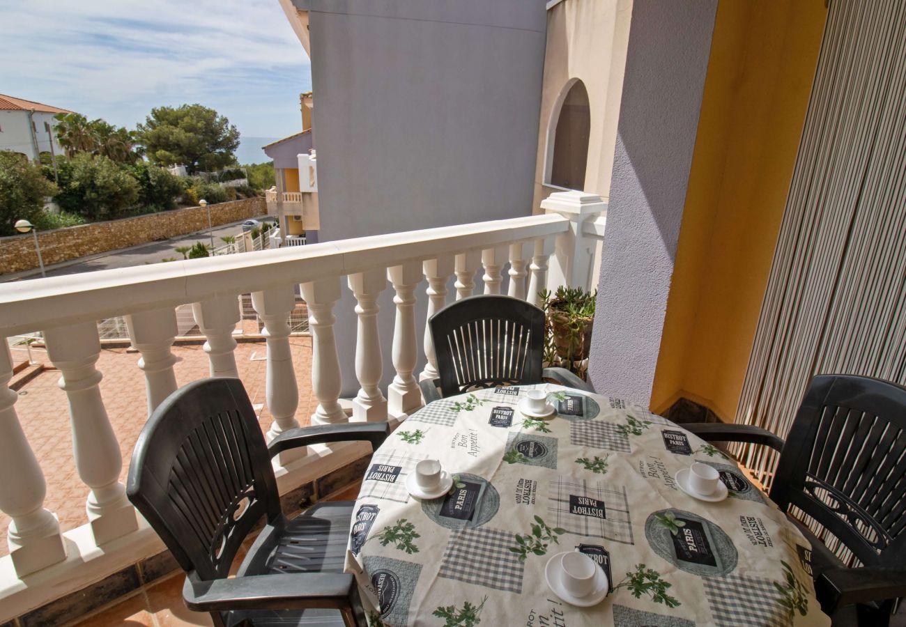 Apartamento en Alcoceber / Alcossebre - Apartamento con terraza y piscina - Marcomar