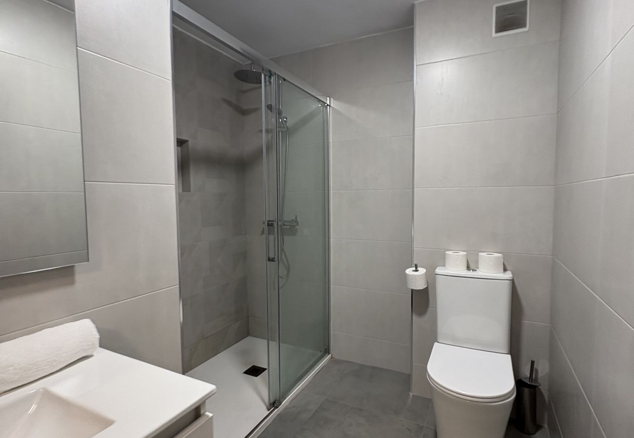 Apartamento en Gijón - 1A143 Amplio apartamento junto a la playa con masc