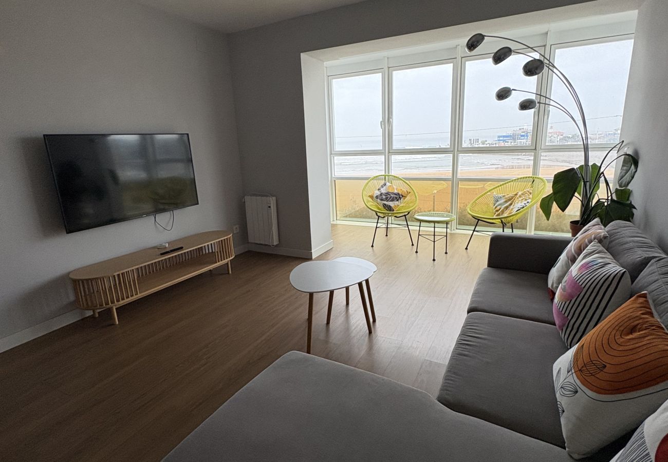 Apartamento en Gijón - 1B143 Amplio moderno 3 dormitorios  primera linea