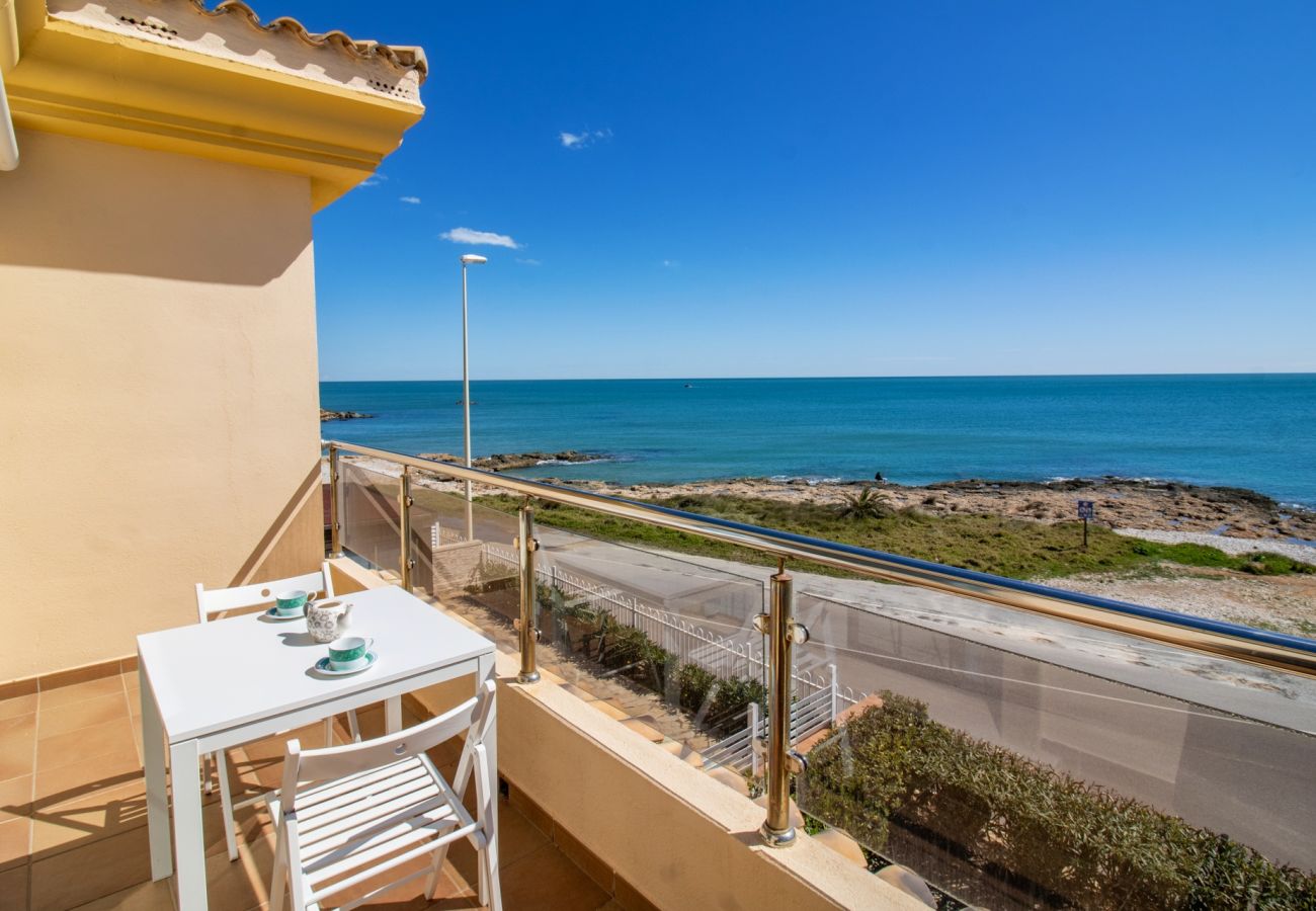 Villa en Alcoceber / Alcossebre - Lujosa villa frente al mar TRES PLAYAS