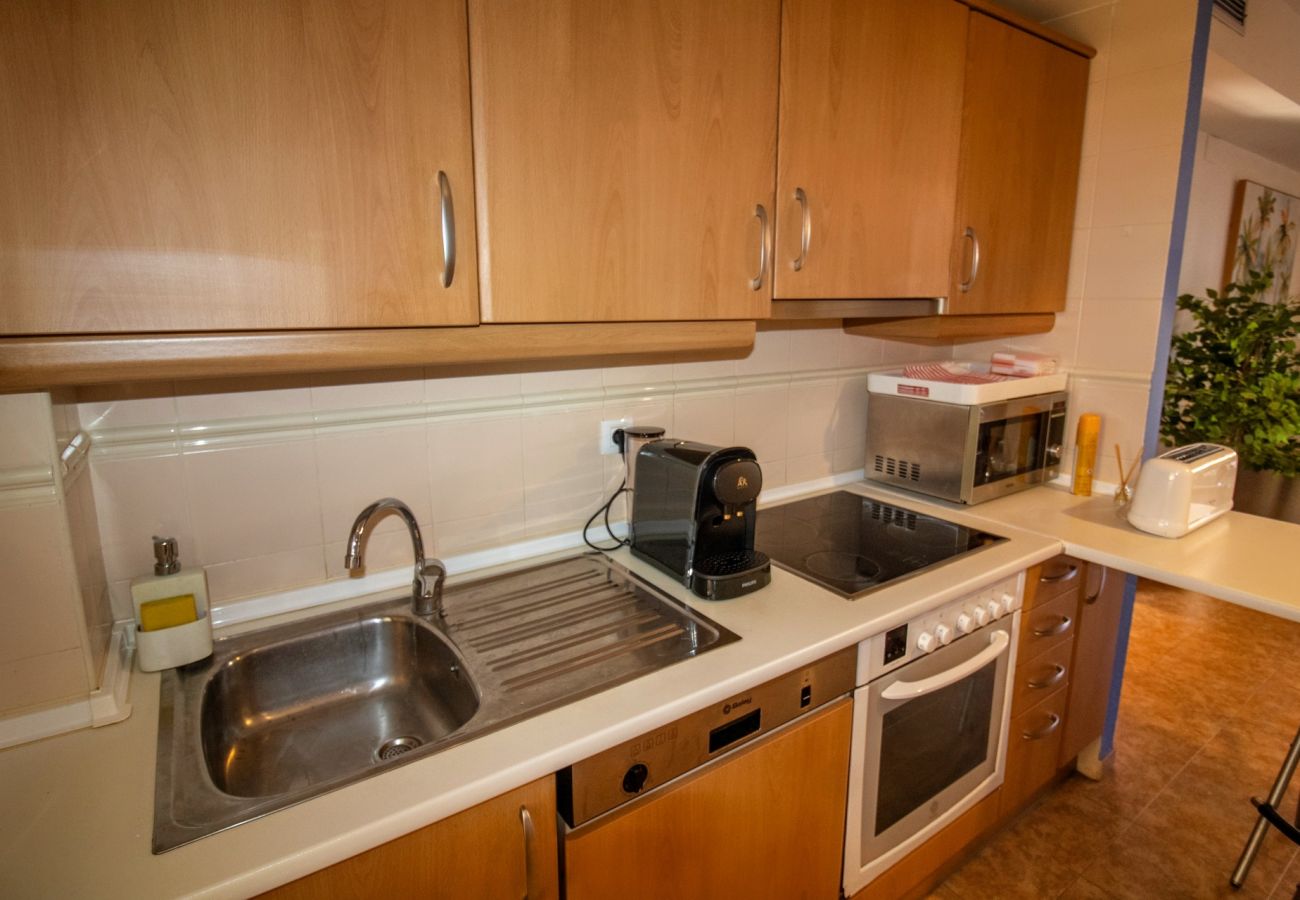 Apartamento en Alcoceber / Alcossebre - Bajo con terraza y piscina PLAYA CARGADOR