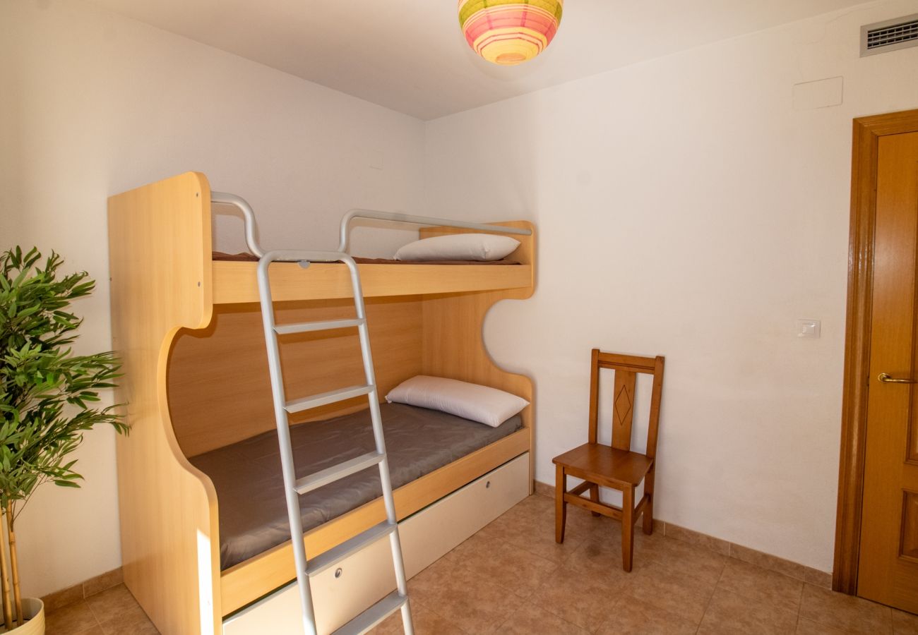 Apartamento en Alcoceber / Alcossebre - Bajo con terraza y piscina PLAYA CARGADOR