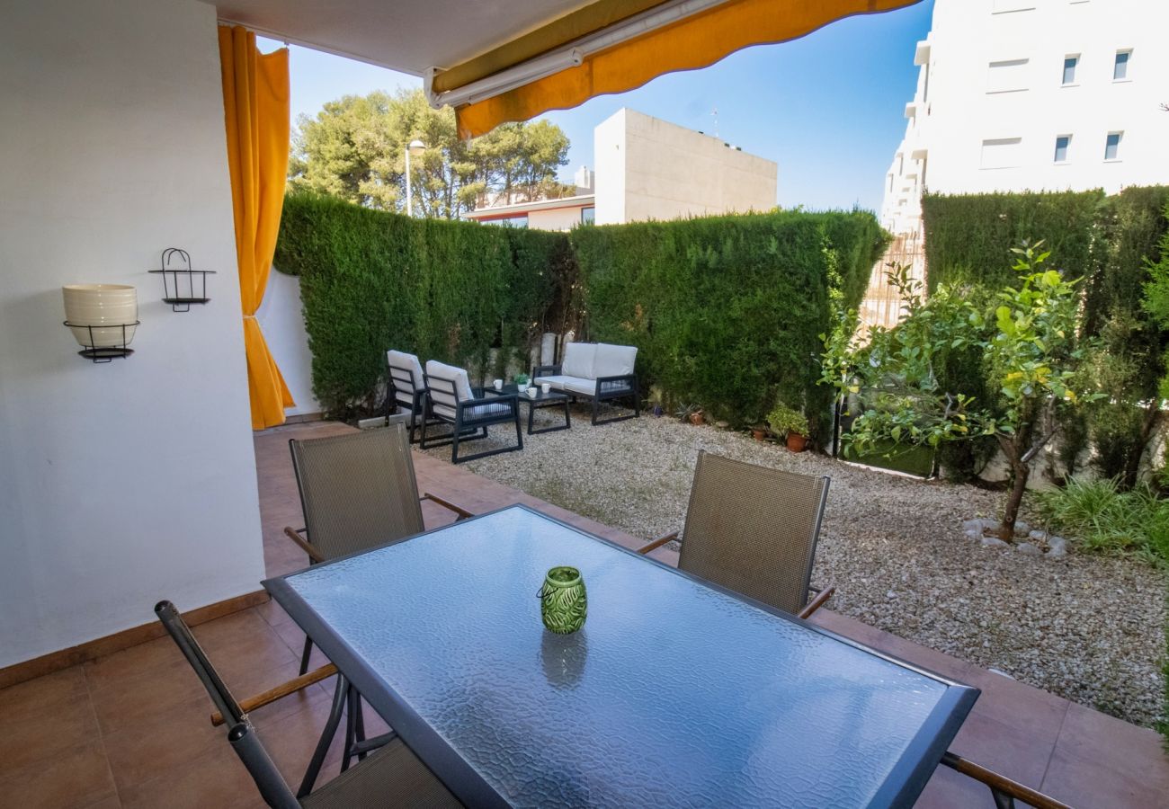 Apartamento en Alcoceber / Alcossebre - Bajo con terraza y piscina PLAYA CARGADOR