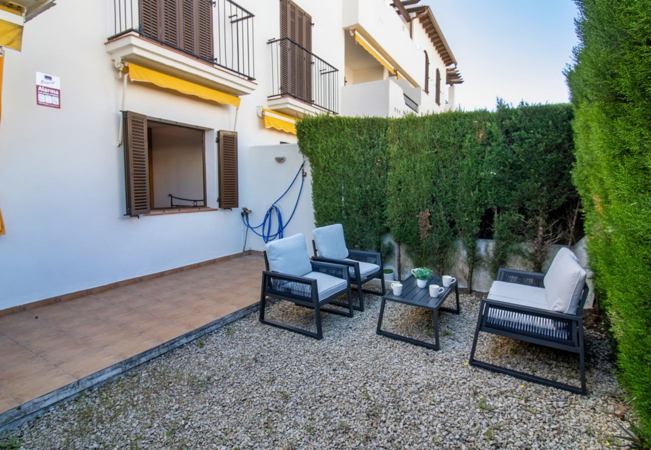 Apartamento en Alcoceber / Alcossebre - Bajo con terraza y piscina PLAYA CARGADOR