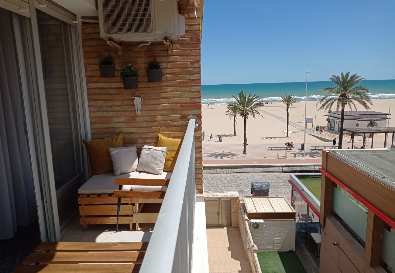 Apartamento en Playa de Gandía - 1.Mar Blau esc.I 3º pta 6