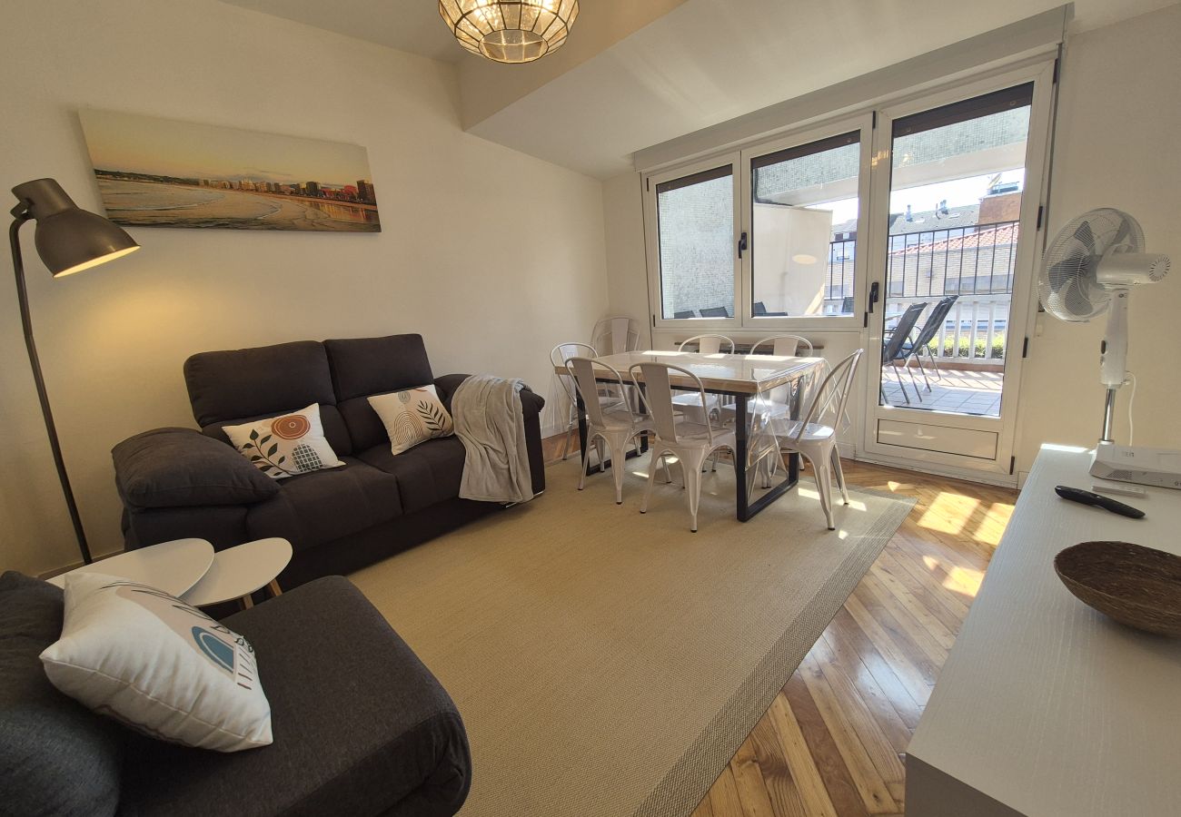 Apartamento en Gijón - 1A155 La Terraza de la Arena