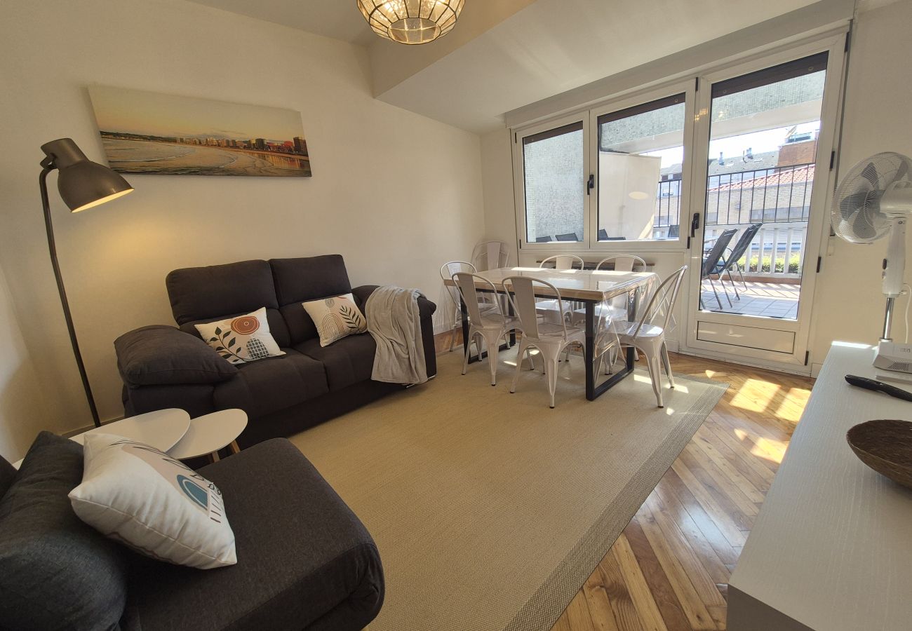 Apartamento en Gijón - 1A155 La Terraza de la Arena