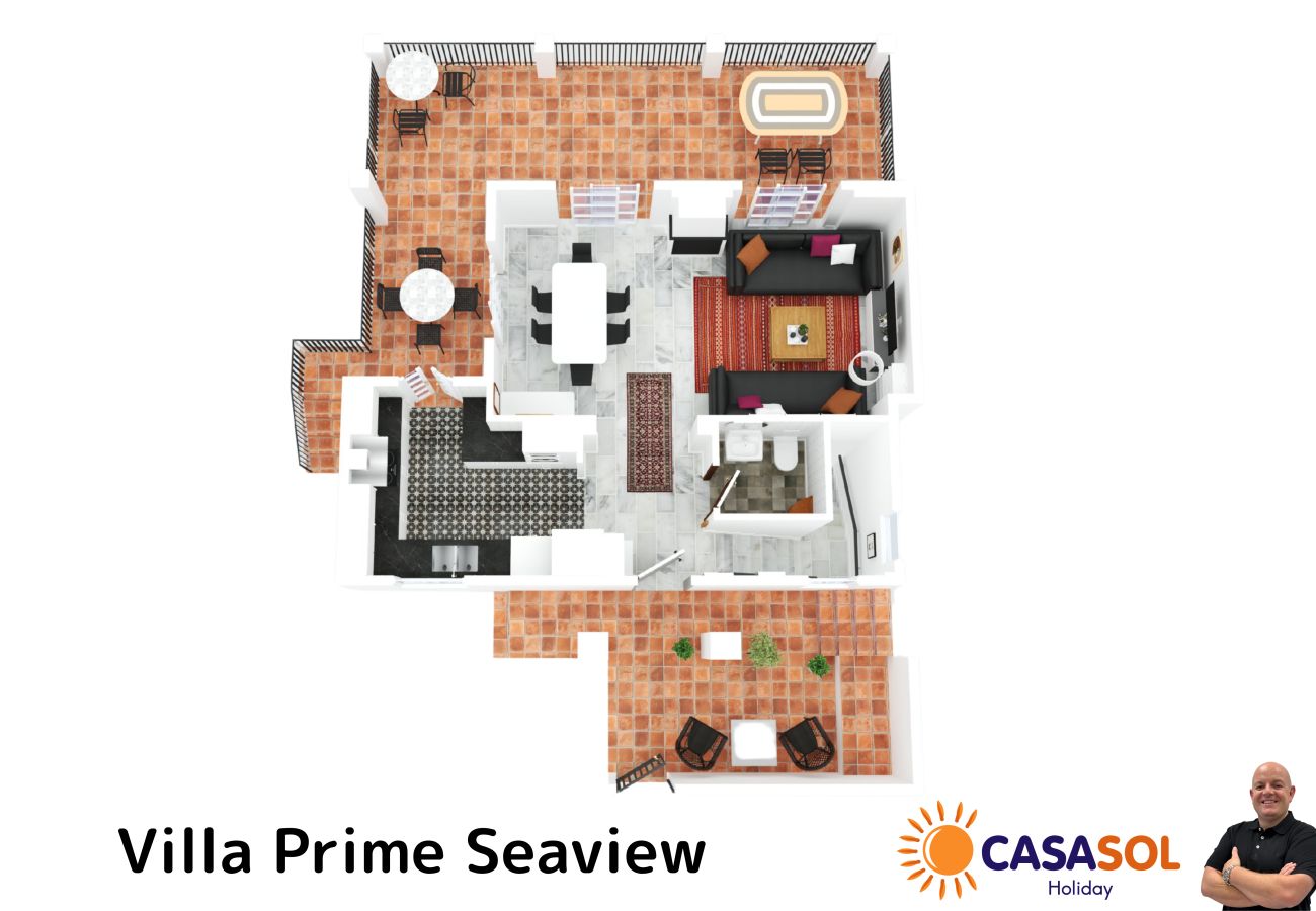 Villa en Nerja - Villa Prime Seaview by Casasol