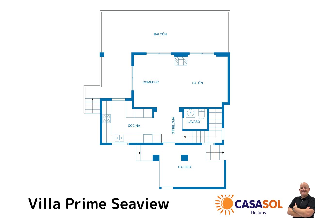 Villa en Nerja - Villa Prime Seaview by Casasol