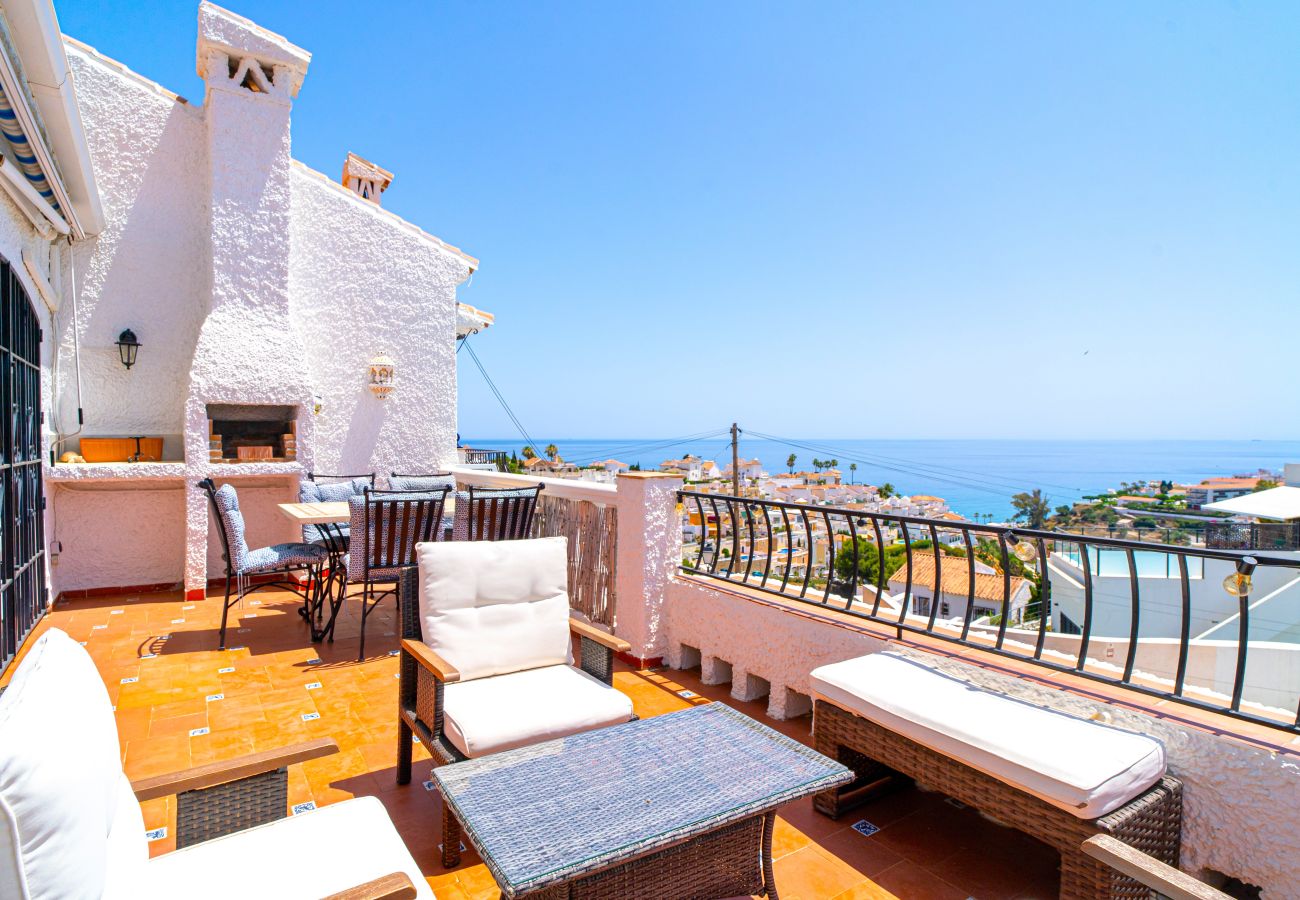Casa adosada en Nerja - Casa Rosa Splash Pool by Casasol