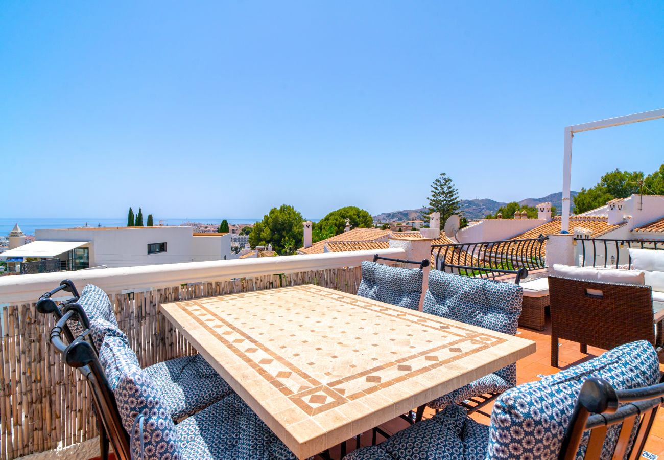 Casa adosada en Nerja - Casa Rosa Splash Pool by Casasol