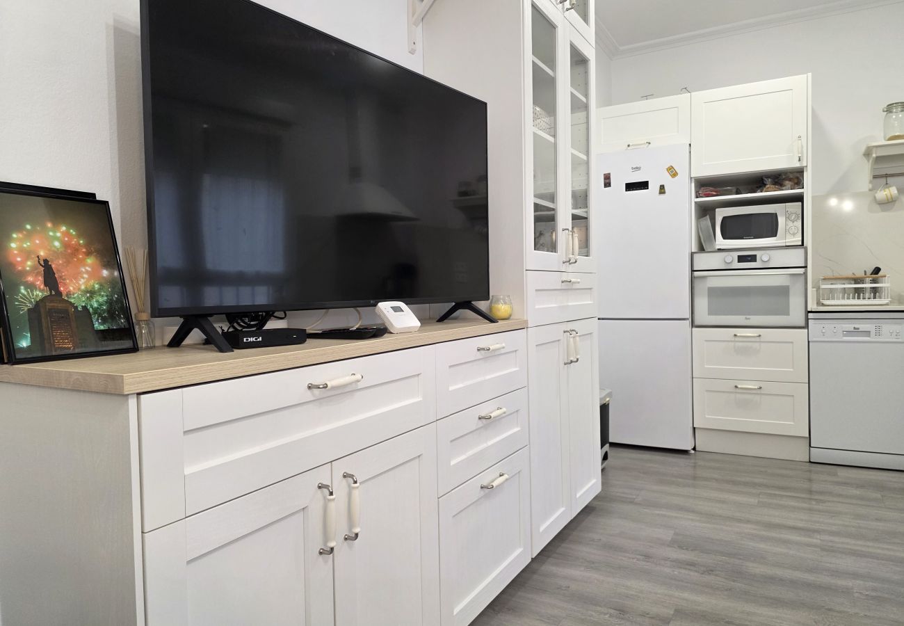 Apartamento en Gijón - 1A165 Moderno y coqueto apartamento con garaje