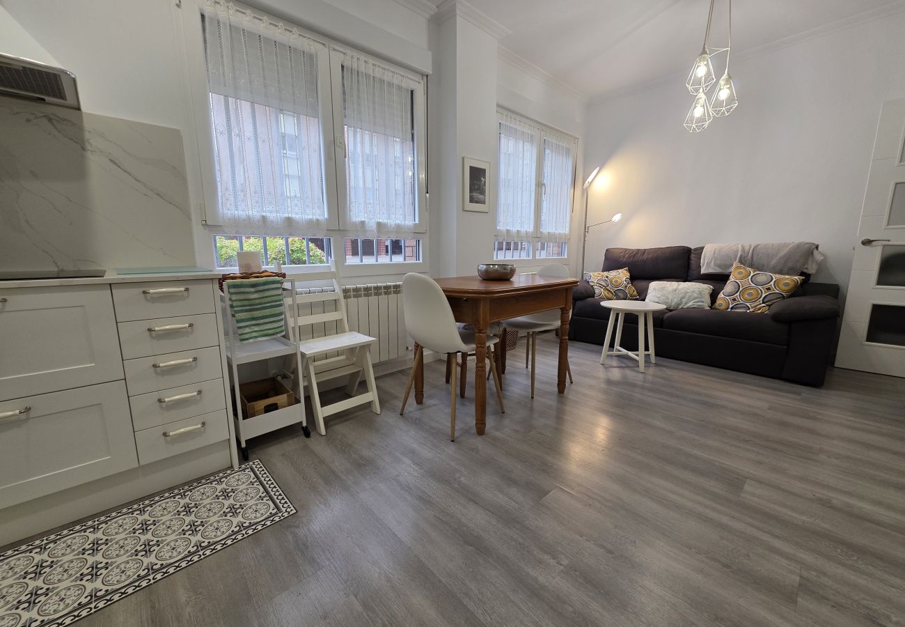 Apartamento en Gijón - 1A165 Moderno y coqueto apartamento con garaje