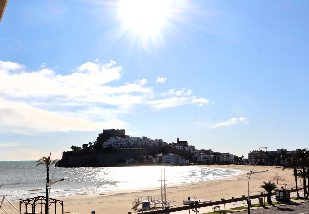 Apartamento en Peñiscola - Peñiscola Playa 1ª LInea con Aire