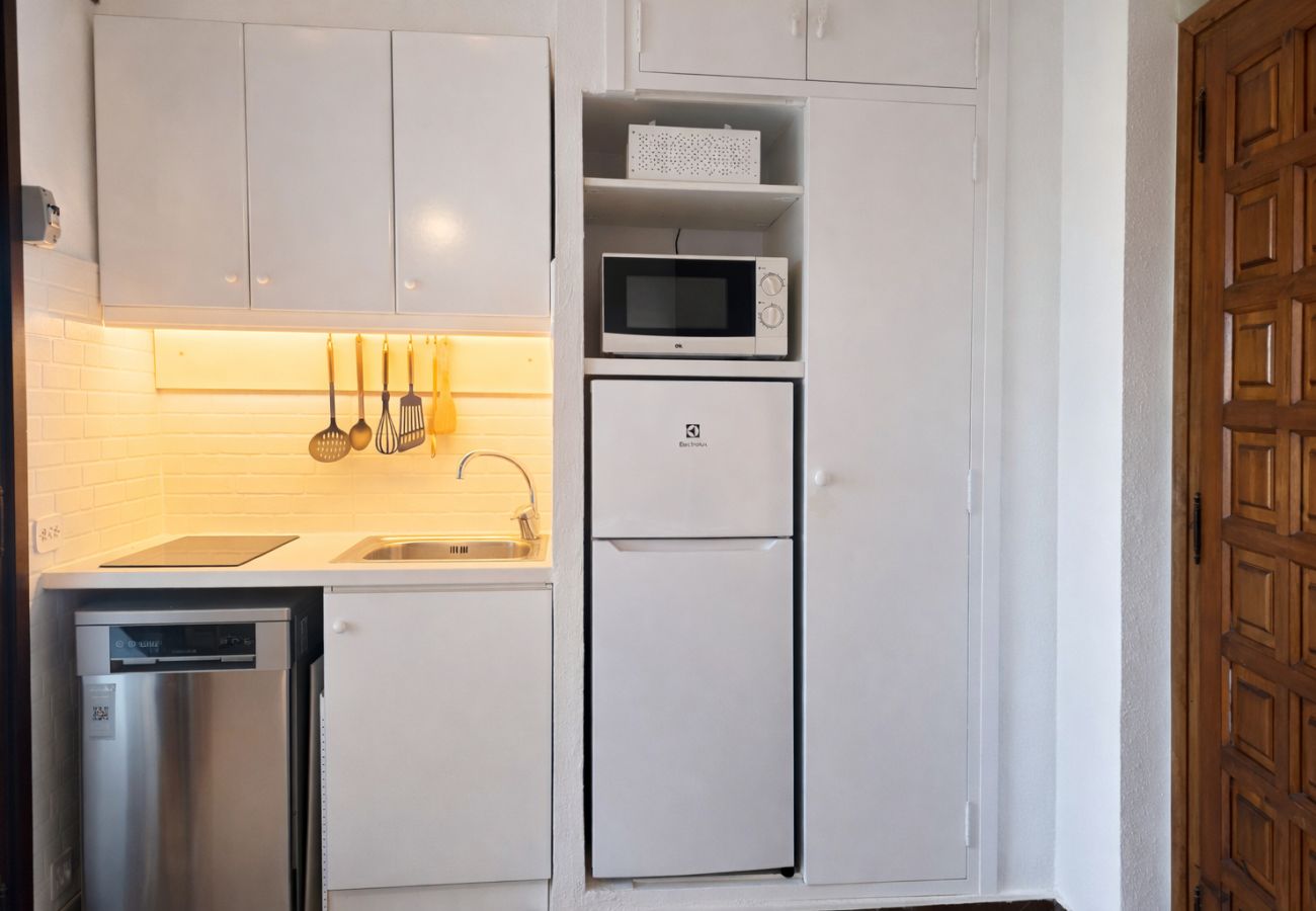 Apartamento en Alcoceber / Alcossebre - Estudio frente al mar - Alcossebre Las Fuentes