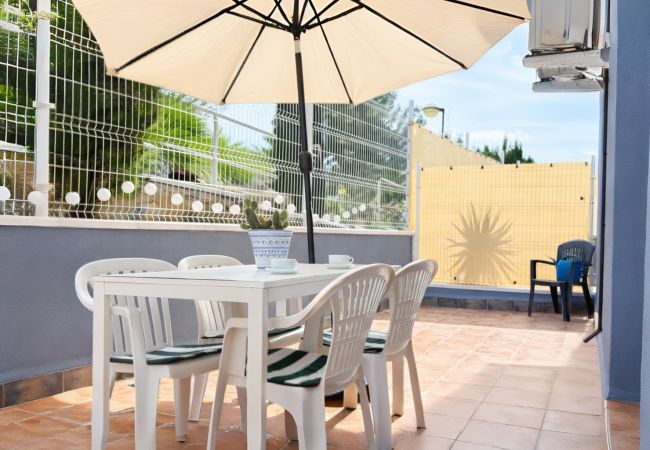 Apartamento en Alcoceber / Alcossebre - Bajo con terraza + piscina en Alcossebre | 4 pax