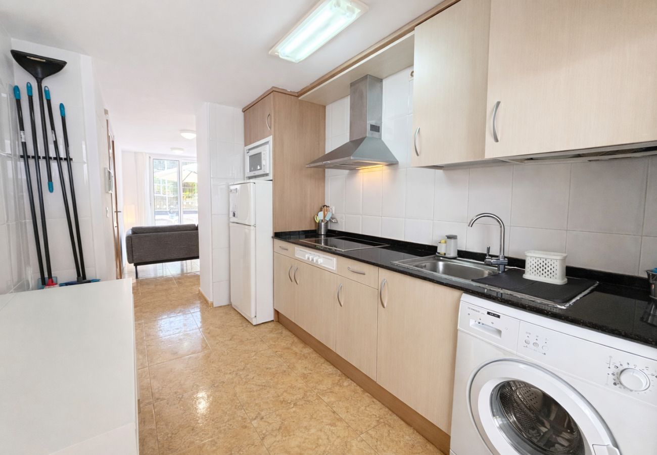 Apartamento en Alcoceber / Alcossebre - Bajo con terraza + piscina en Alcossebre | 4 pax