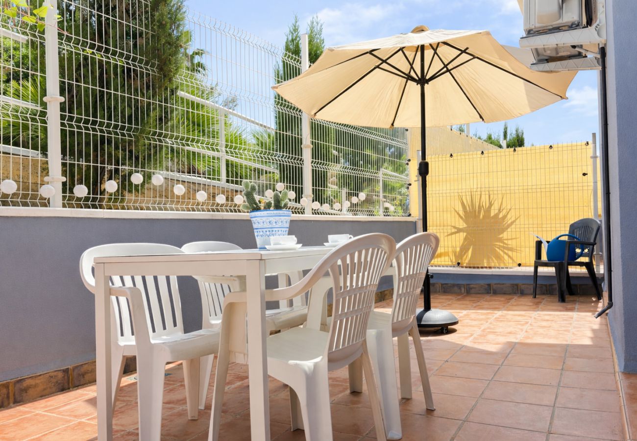 Apartamento en Alcoceber / Alcossebre - Bajo con terraza + piscina en Alcossebre | 4 pax