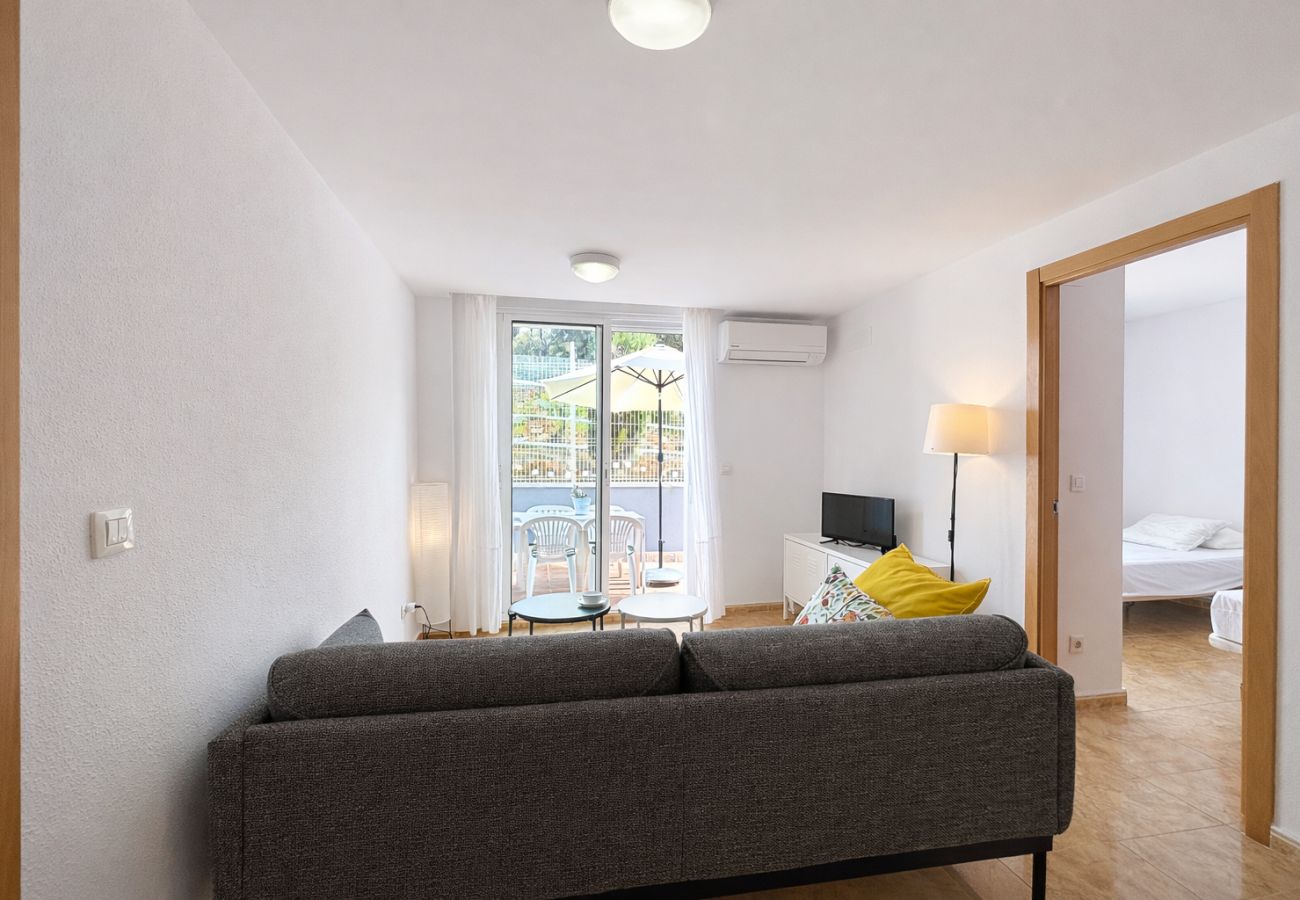 Apartamento en Alcoceber / Alcossebre - Bajo con terraza + piscina en Alcossebre | 4 pax