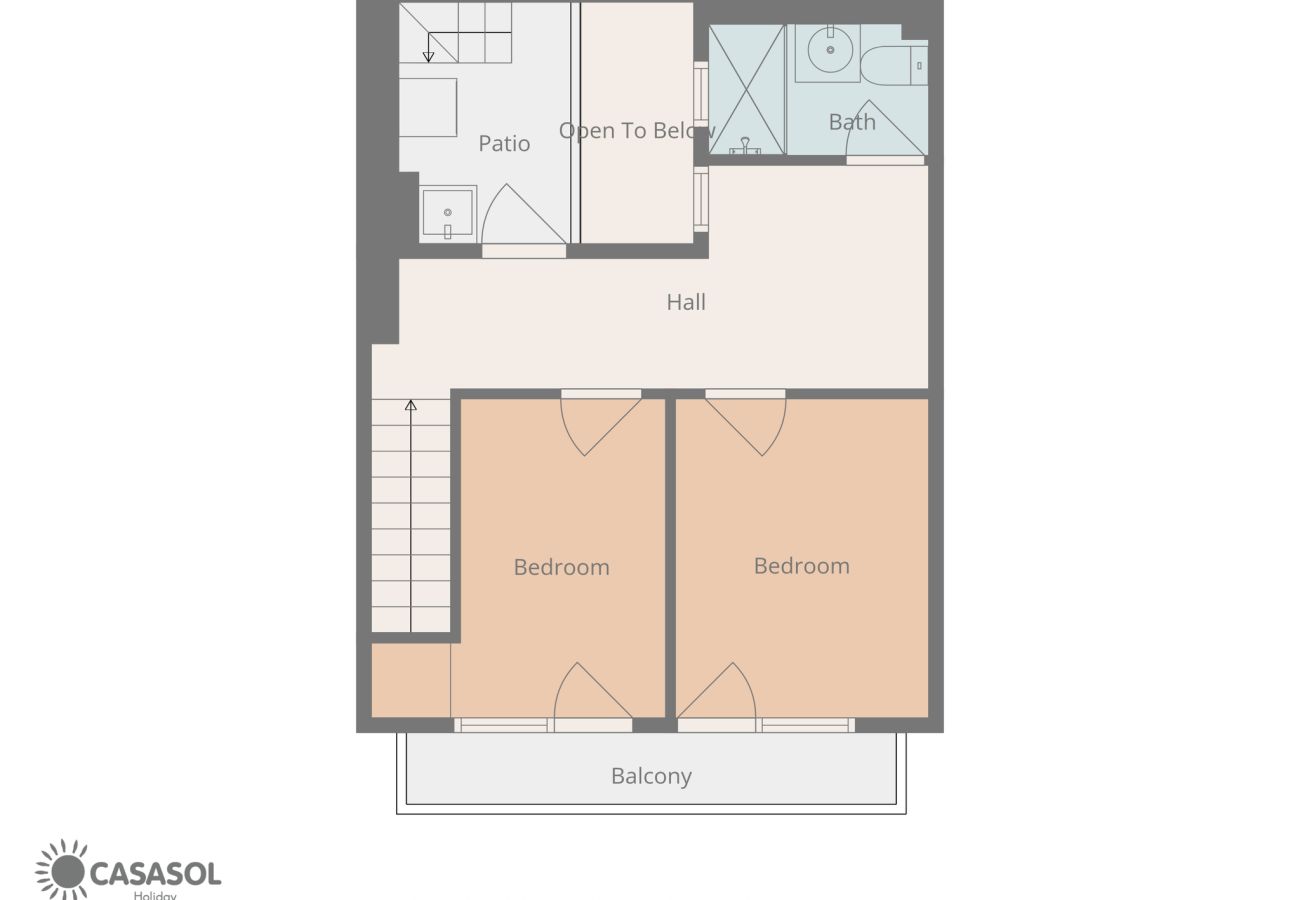Casa adosada en Nerja - Casa Chica Calle Cristo 112 by Casasol
