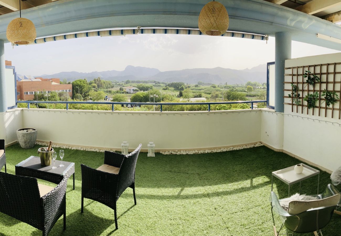 Apartamento en Playa de Gandía - 1.Edificio AZUL V 2º ático