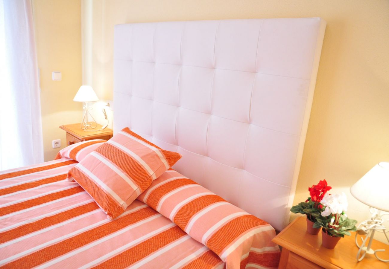 Main bedroom of the terraced house Tarongers