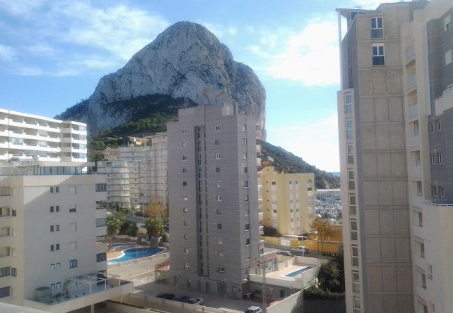 The apartments have incredible views of the National Park, Ifach.
