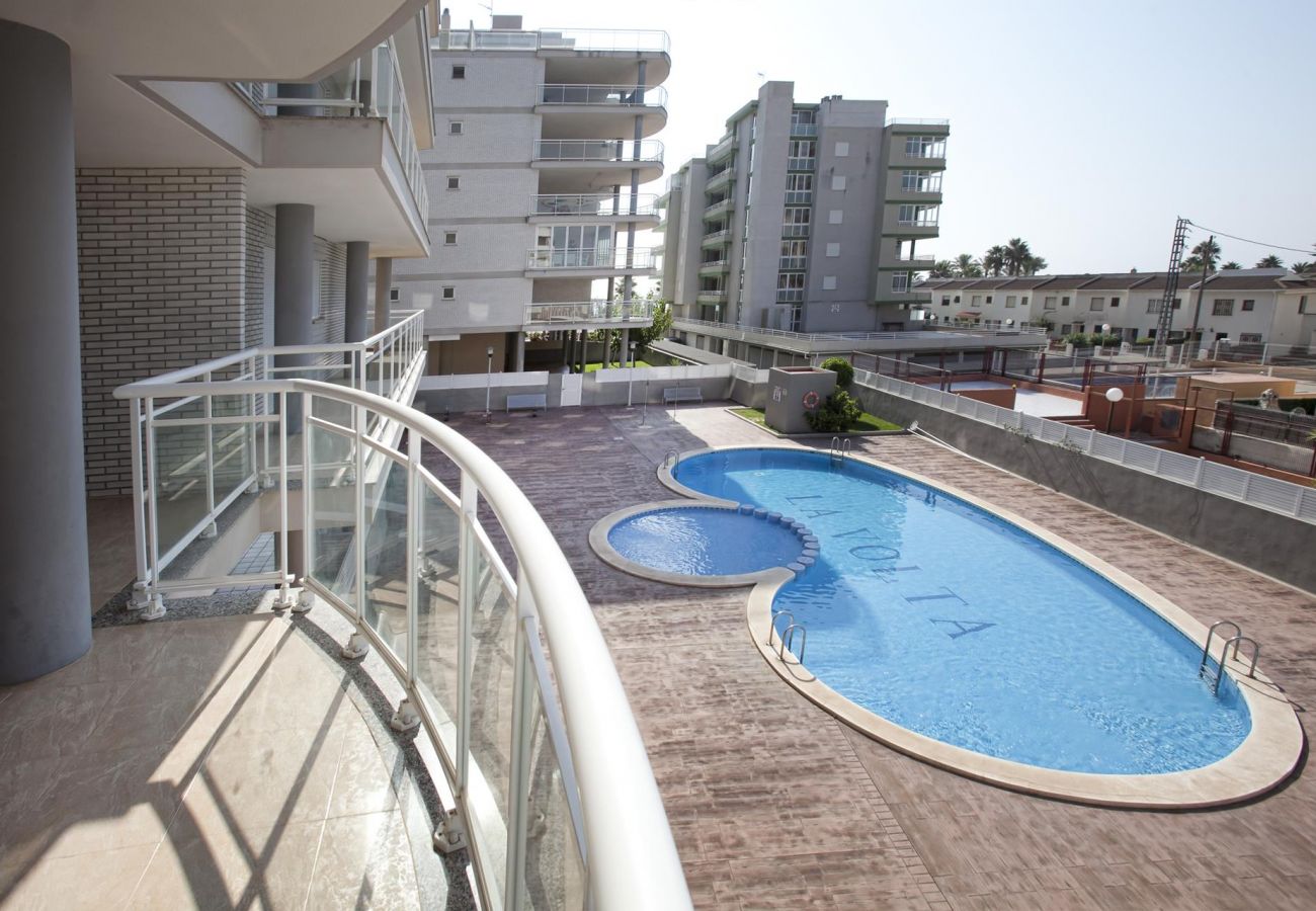 swimming pool, beach, family, children, tranquility, relaxation, Peñíscola.