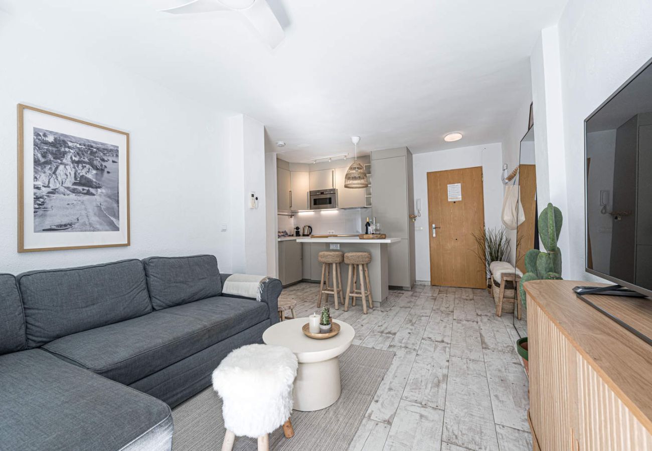 Interior of Acapulco 302 accommodation with modern décor.