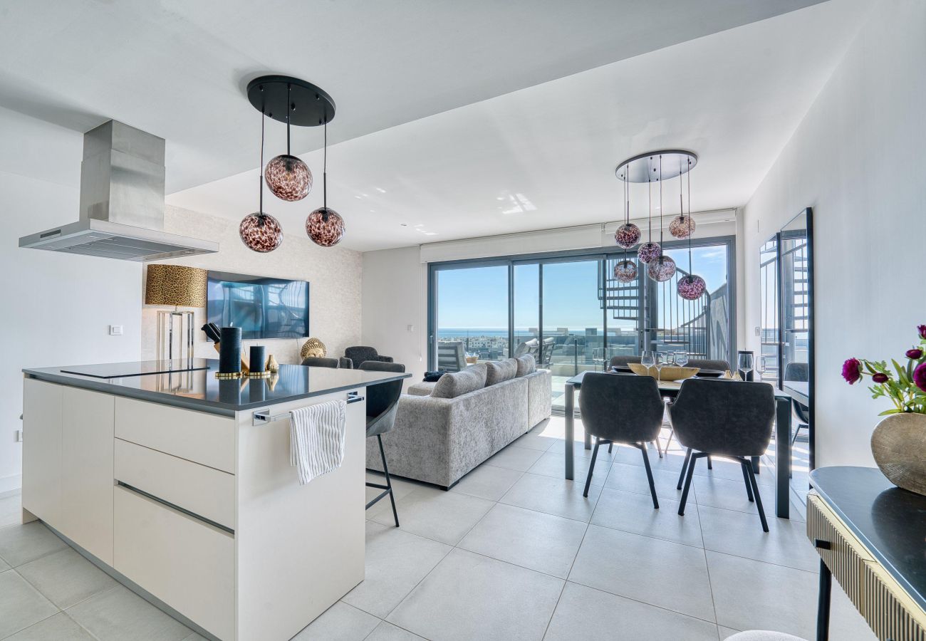 Apartment in Estepona - 3020 Luxury Duplex with Stunning Africa & Gibralta