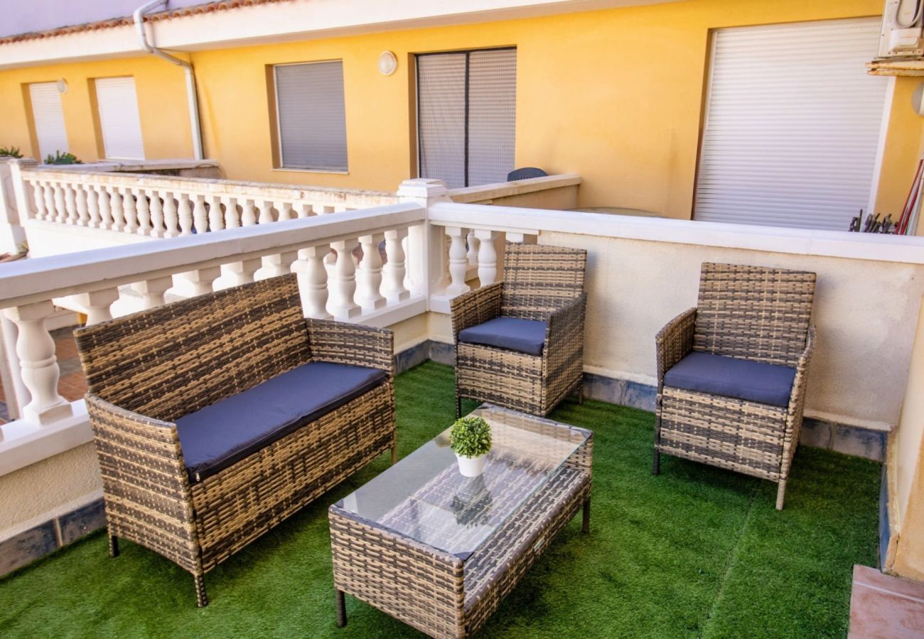 Apartment in Alcocebre / Alcossebre - Oasis Mediterraneo - Pet Friendly , Wifi y A/A