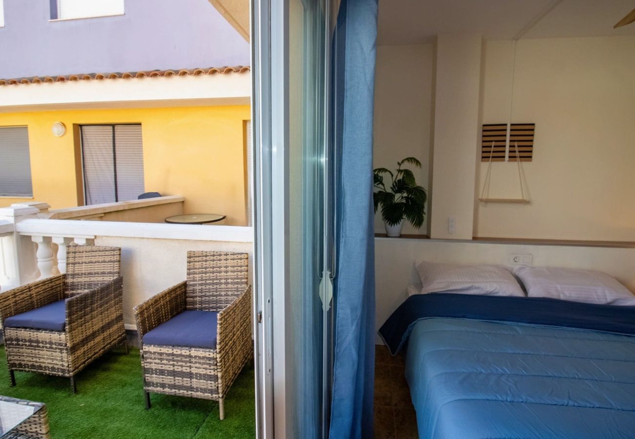 Apartment in Alcocebre / Alcossebre - Oasis Mediterraneo - Pet Friendly , Wifi y A/A