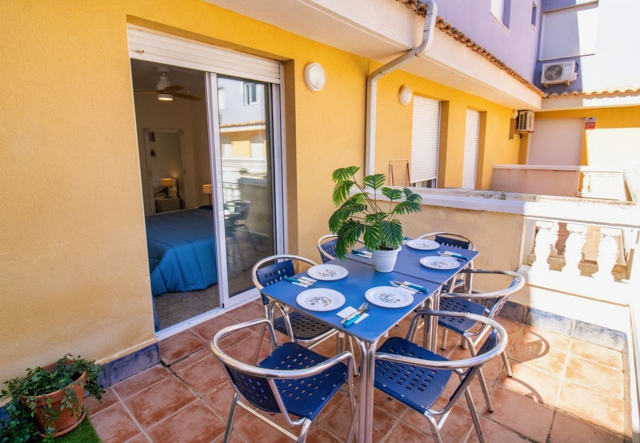 Apartment in Alcocebre / Alcossebre - Oasis Mediterraneo - Pet Friendly , Wifi y A/A