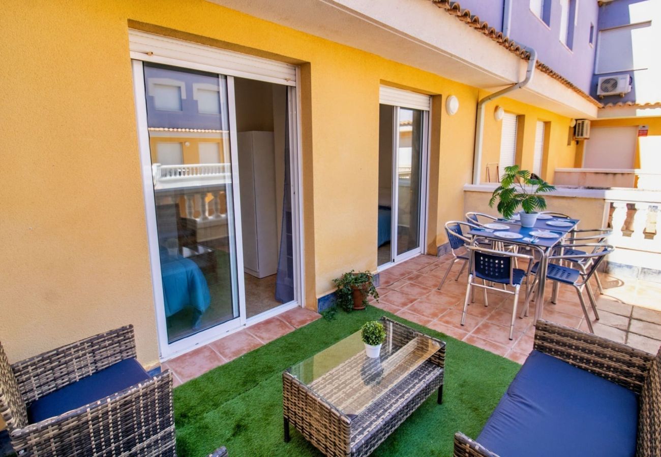 Apartment in Alcocebre / Alcossebre - Oasis Mediterraneo - Pet Friendly , Wifi y A/A