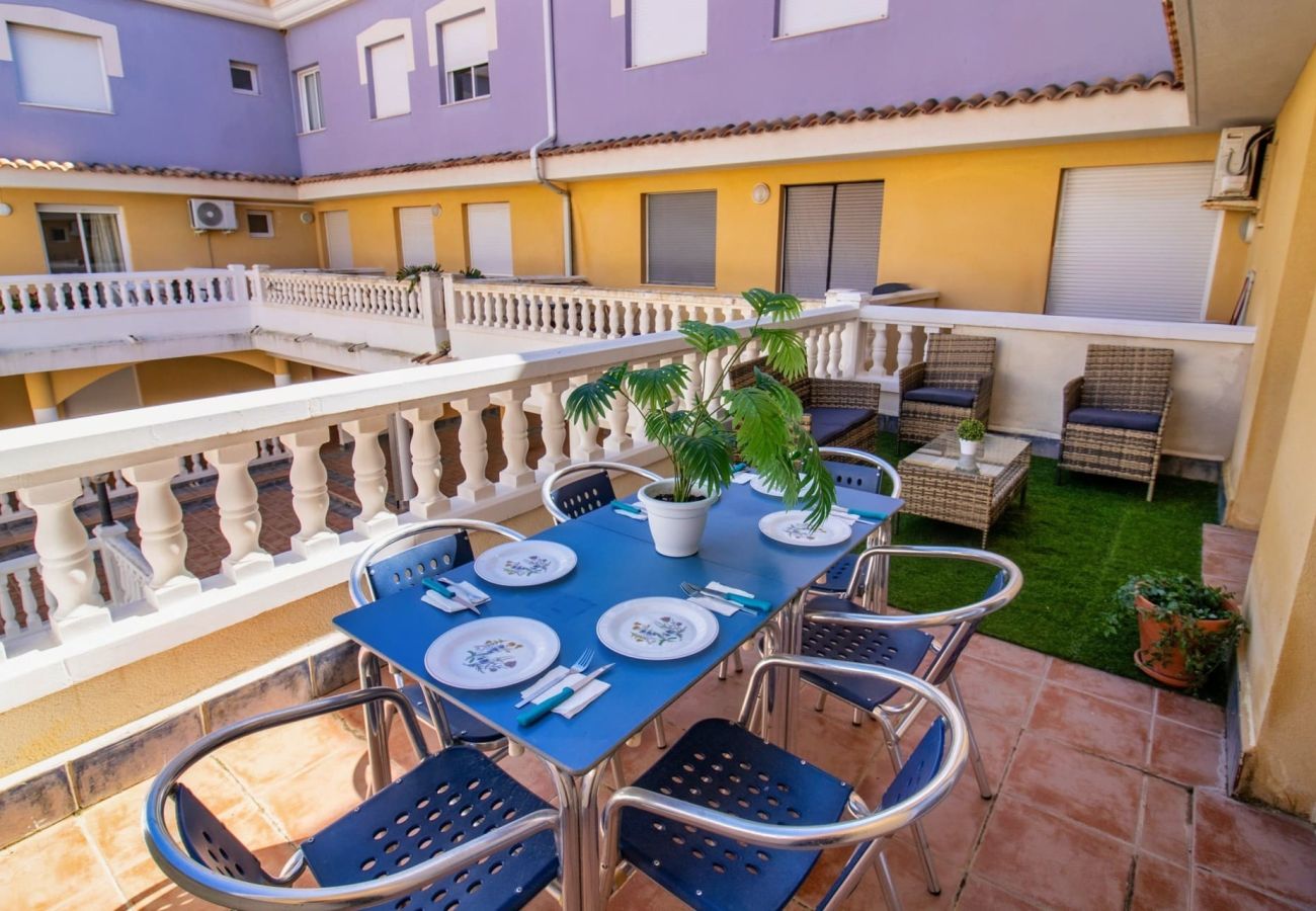 Apartment in Alcocebre / Alcossebre - Oasis Mediterraneo - Pet Friendly , Wifi y A/A