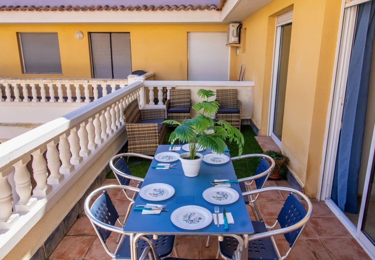 Apartment in Alcocebre / Alcossebre - Oasis Mediterraneo - Pet Friendly , Wifi y A/A