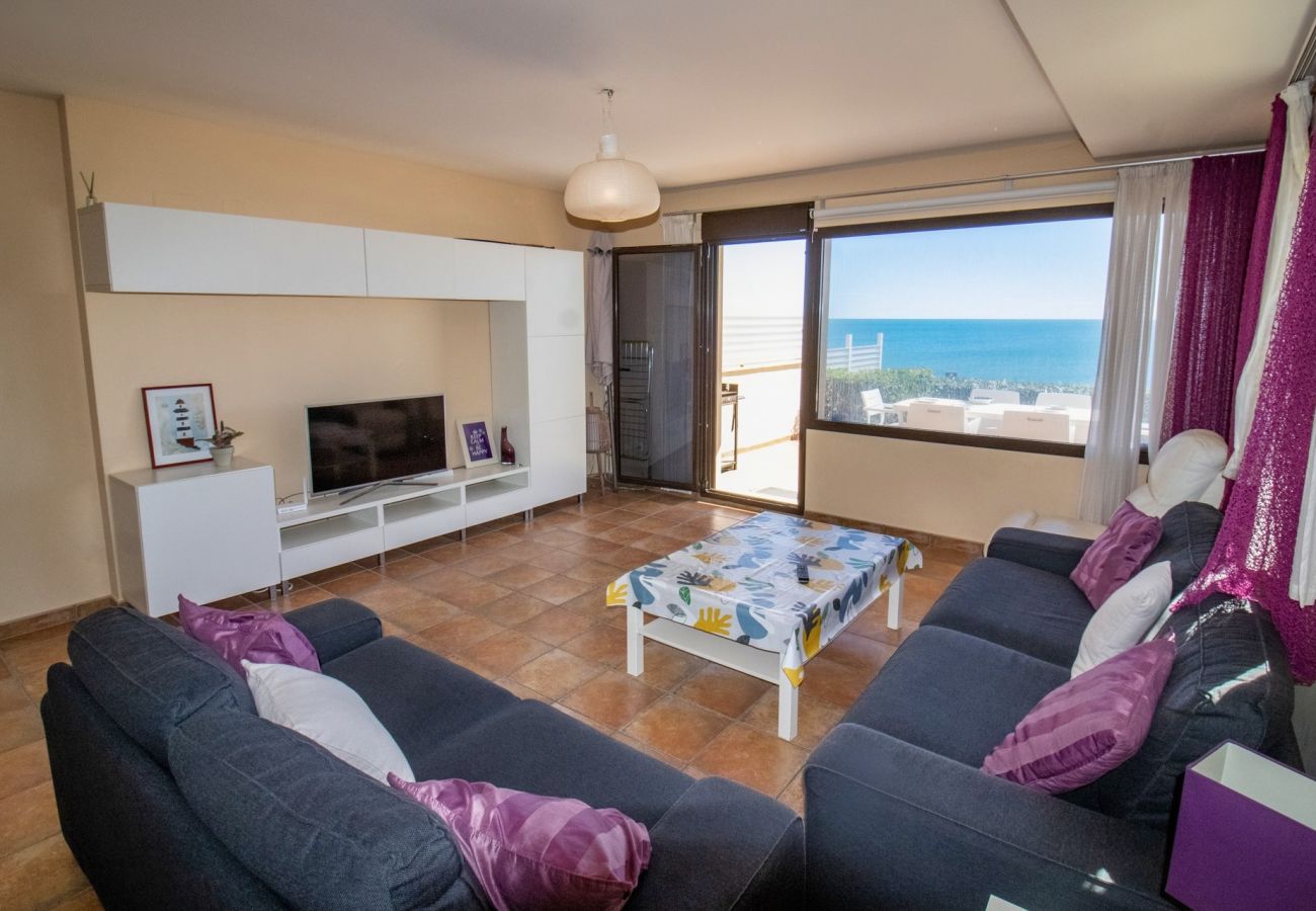 Villa in Alcocebre / Alcossebre - Lujosa villa frente al mar TRES PLAYAS