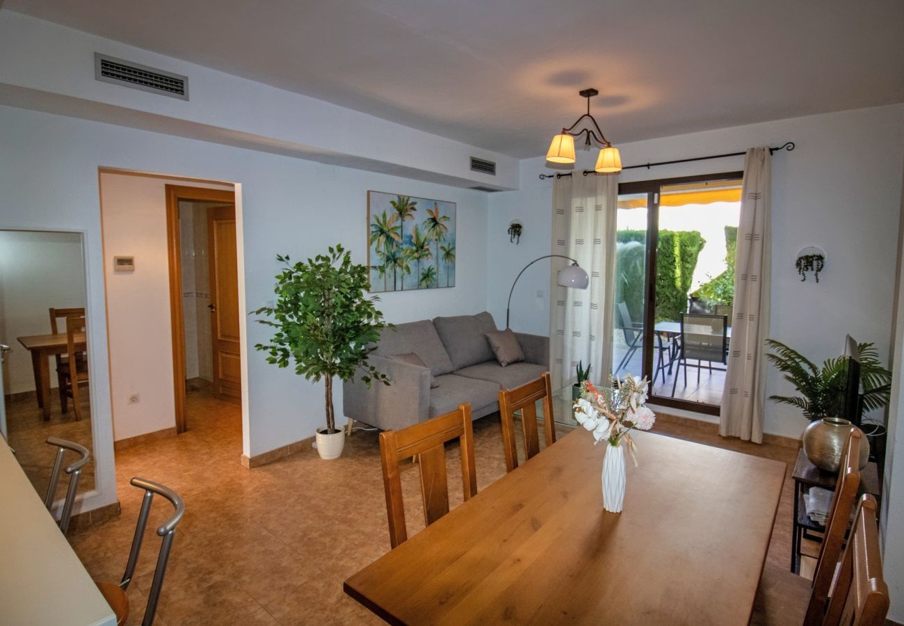 Apartment in Alcocebre / Alcossebre - Bajo con terraza y piscina PLAYA CARGADOR