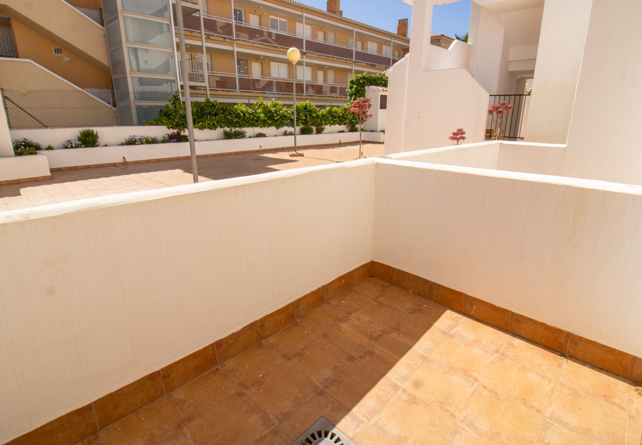 Apartment in Alcocebre / Alcossebre - Bajo con terraza y piscina PLAYA CARGADOR